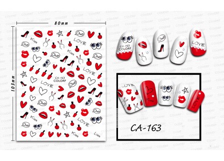 3D Nail Stickers - CA-163
